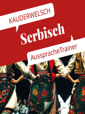 cover image of Reise Know-How Kauderwelsch AusspracheTrainer Serbisch